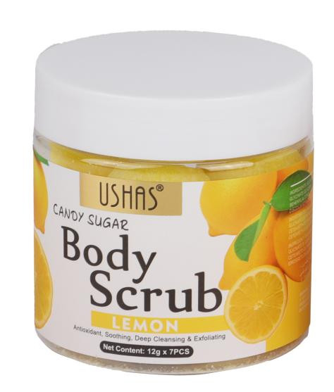 Scrub de Corp USHAS Candy Sugar cu Aloe Vera 12g  Exfoliere Blândă și Hidratare Intensă [3]