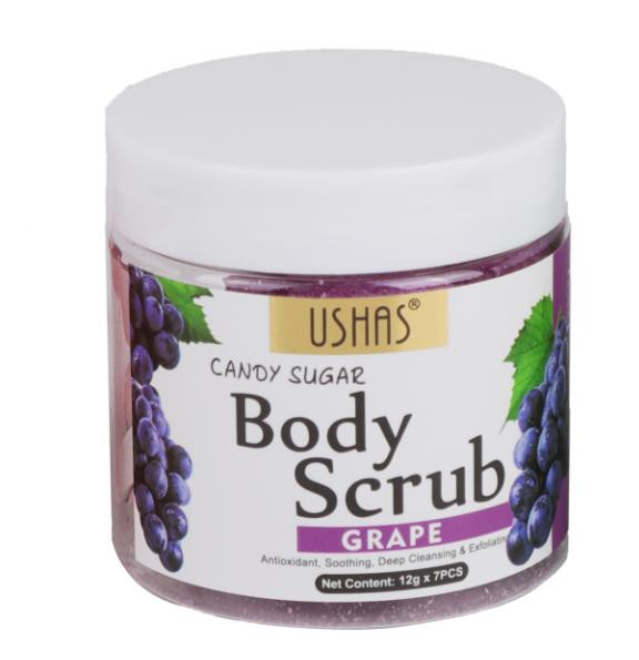 Scrub de Corp USHAS Candy Sugar cu Aloe Vera 12g  Exfoliere Blândă și Hidratare Intensă [2]