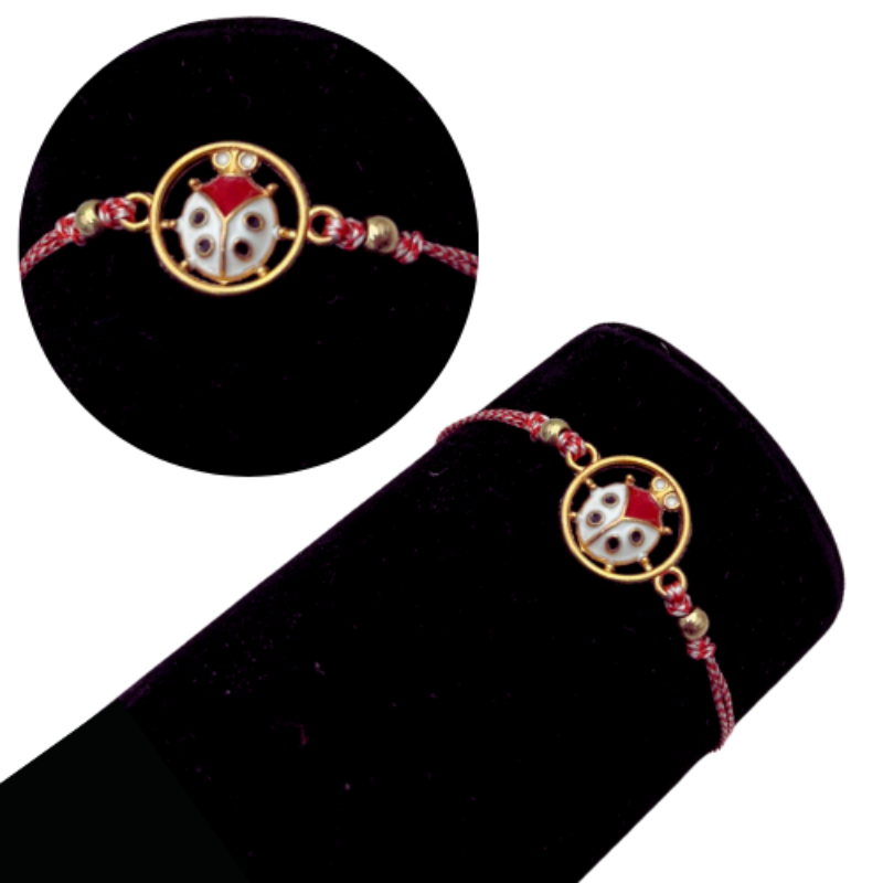 Set 12 Bratari Martisor Gargarita dragalasa, cu margele, snur reglabil [2]