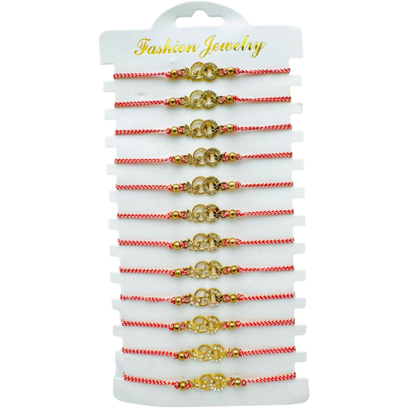 Set 12 Bratari reglabile Martisor, Forever Love, model 2025 [3]