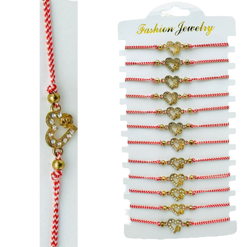 Set 12 Bratari reglabile Martisor, Pure Love, model 2025 [1]