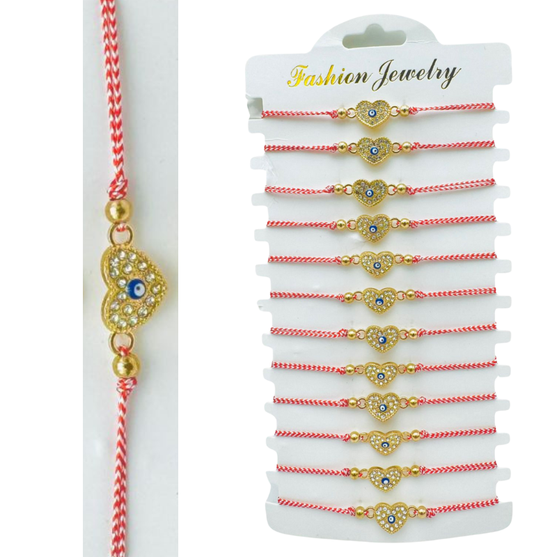Set 12 Bratari reglabile Martisor, Pure Love, model 2025 [1]