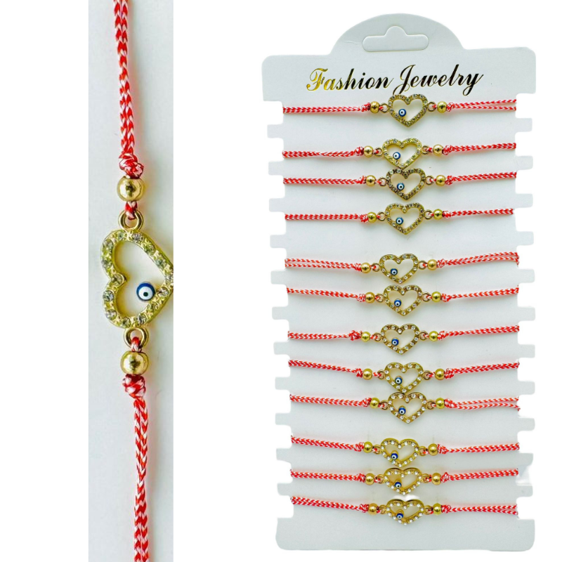 Set 12 Bratari reglabile Martisor, True Love, model 2025 [1]