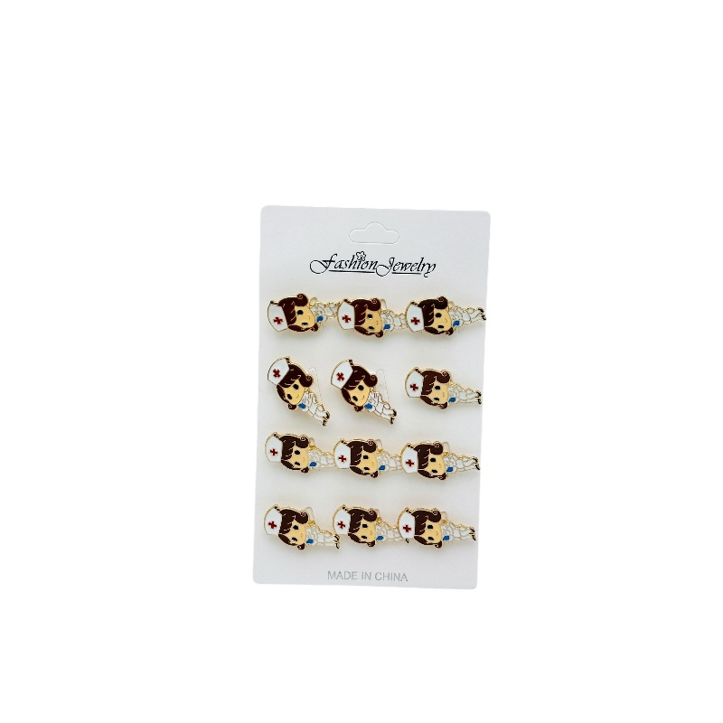 Set 12 brose Martisor, Asistenta simpatica, editie 2025 [1]