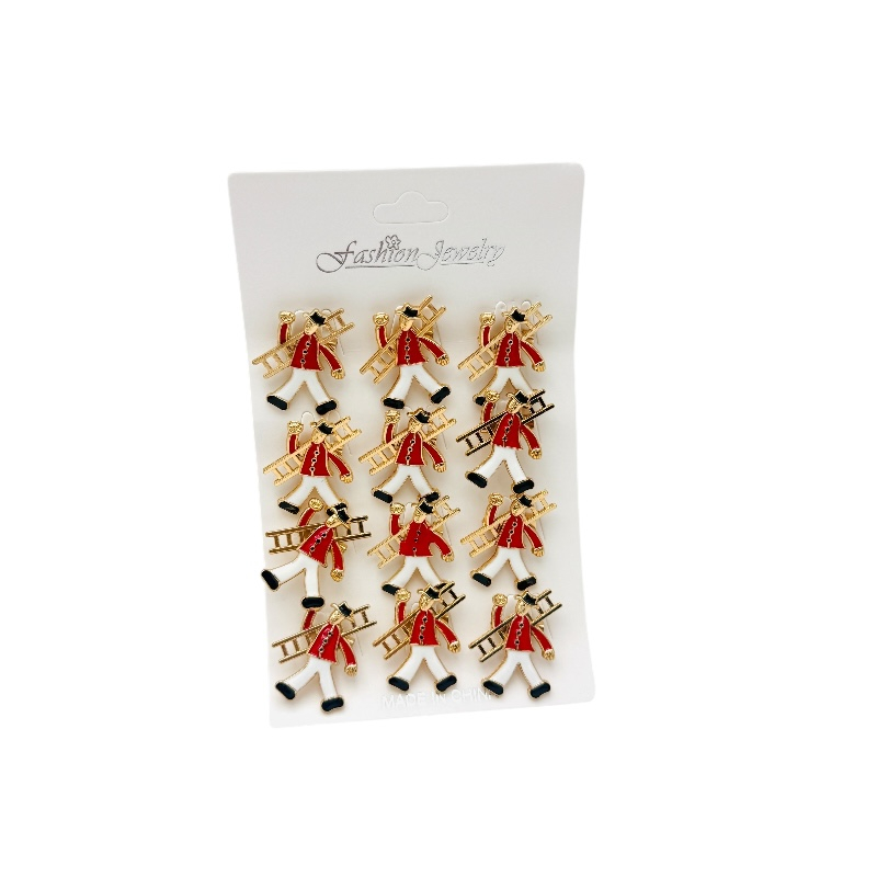 Set 12 brose Martisor, Cosar norocos rosu, editie 2025 [2]