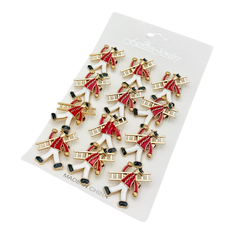 Set 12 brose Martisor, Cosar norocos rosu, editie 2025 [3]