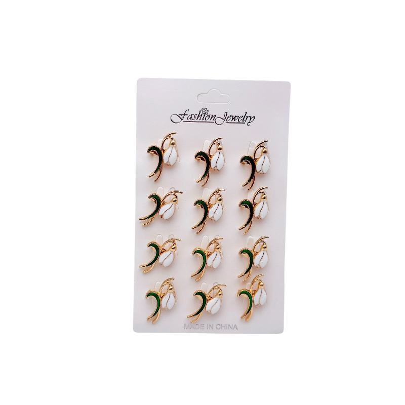Set 12 brose Martisor, Ghiocel dragalas, editie 2025 [1]