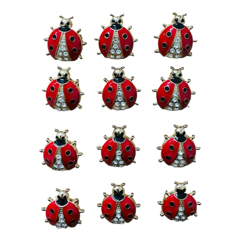 Set  12 Brose Martisor marime mica, 3.5cm, Gargarita Norocoasa [1]