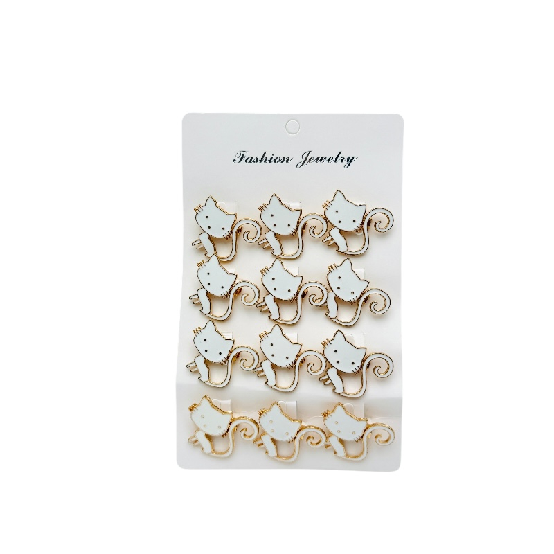 Set 12 brose Martisor, Pisicuta dragalasa alba, editie 2025 [1]