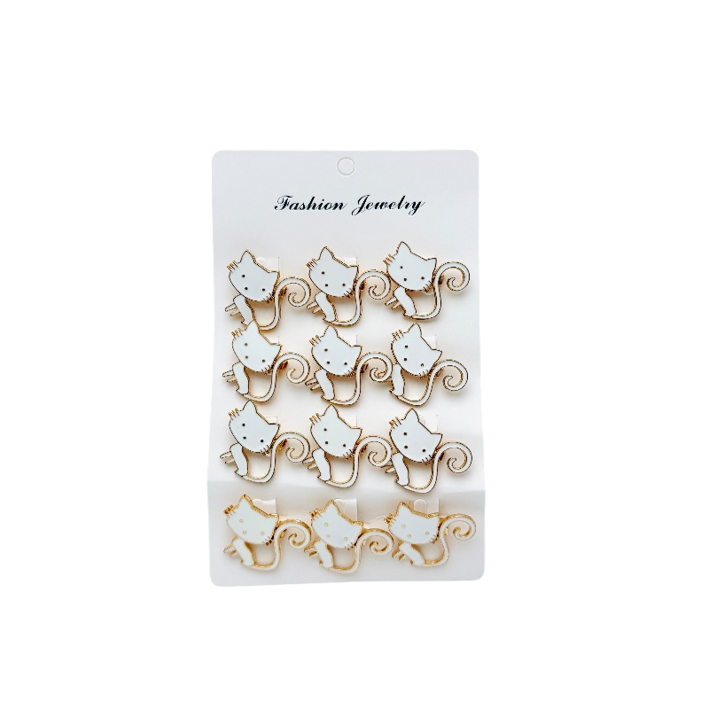 Set 12 brose Martisor, Pisicuta dragalasa alba, editie 2025 [2]