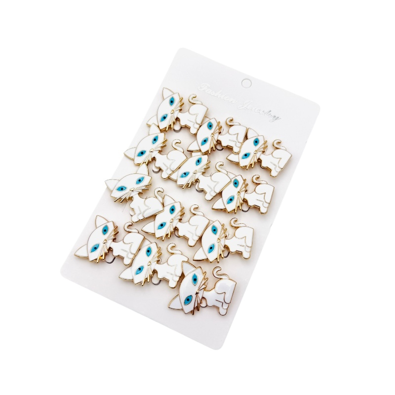 Set 12 brose Martisor, Pisicuta dragalasa alba, editie 2025 [2]