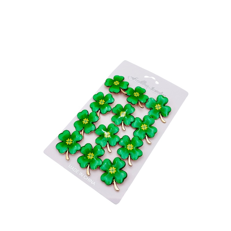 Set 12 brose Martisor, Trifoi cu patru foi norocos, editie 2025 [3]