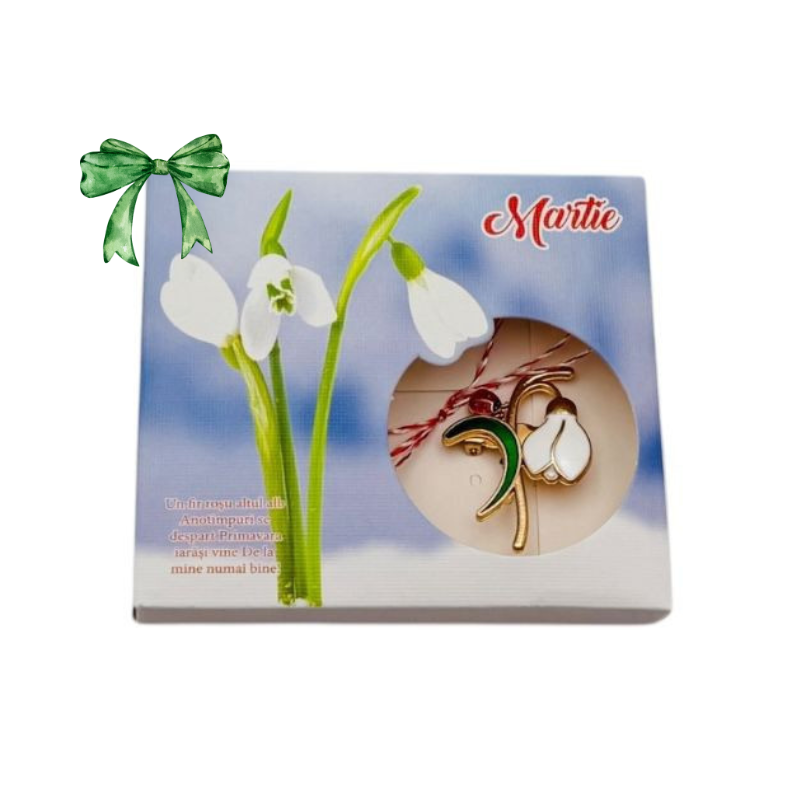 Set 24 Brose Martisor ambalate in cutiute deosebite, modele combinate, 9×7.5cm [2]