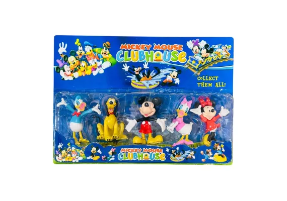 Set 5 figurine Soricelul si prietenii, multicolor, 39×27cm,  [1]