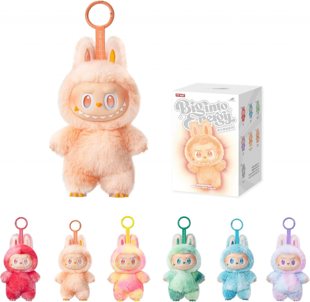 Set 6 Labubu Big Into Energy Blind Box 18cm + Cana Cadou cu Design Surpriza – BAOBAO [2]
