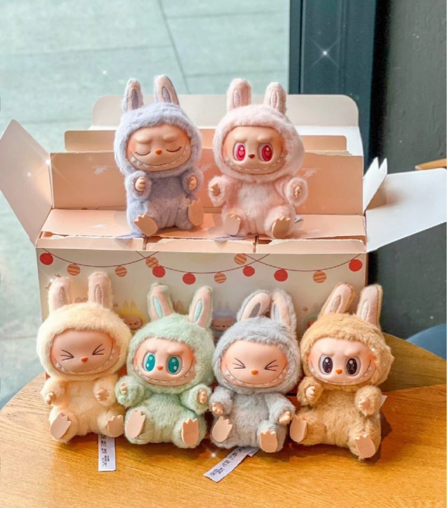 Set 6 Labubu Have A Sit Blind Box 18cm + Cana Cadou cu Design Surpriza – BAOBAO [2]