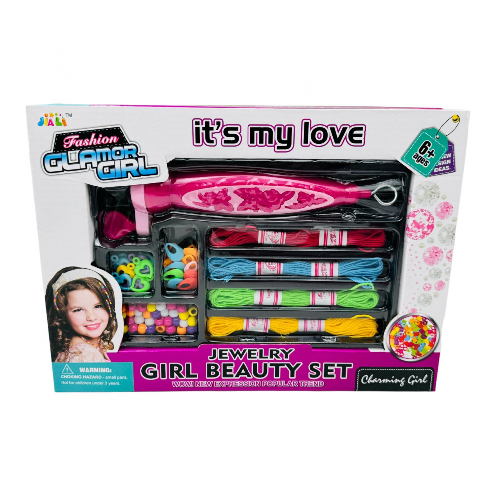 Set pentru Stilizat Parul pentru Fetite, It's my Love, 29.5×21×4.5cm, +3ani, [1]