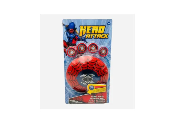 Set scut lansator de discuri, super hero,  [1]