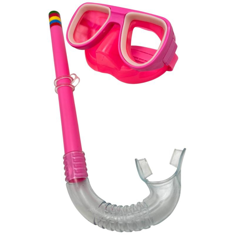 Set Snorkeling Copii – Tub Respiratie 30x10 cm si Ochelari 15x6 cm, Multicolor [2]