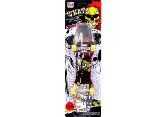Skate-board de jucarie, design zombie, aprox 25 cm,  [1]