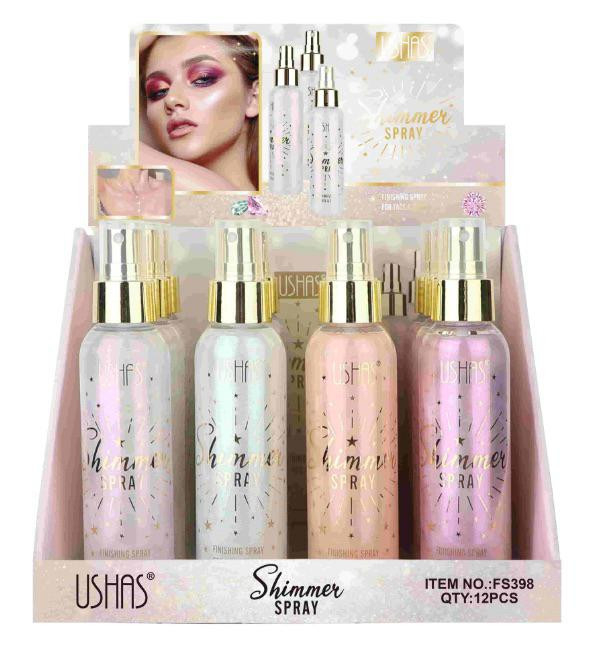 Spray iluminator cu particule strălucitoare Ushas Shimmer Spray [2]