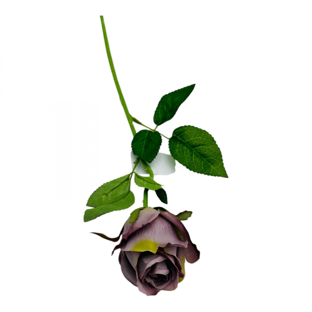 Trandafir Artificial elegant, 51cm, calitate superioara, mov [2]
