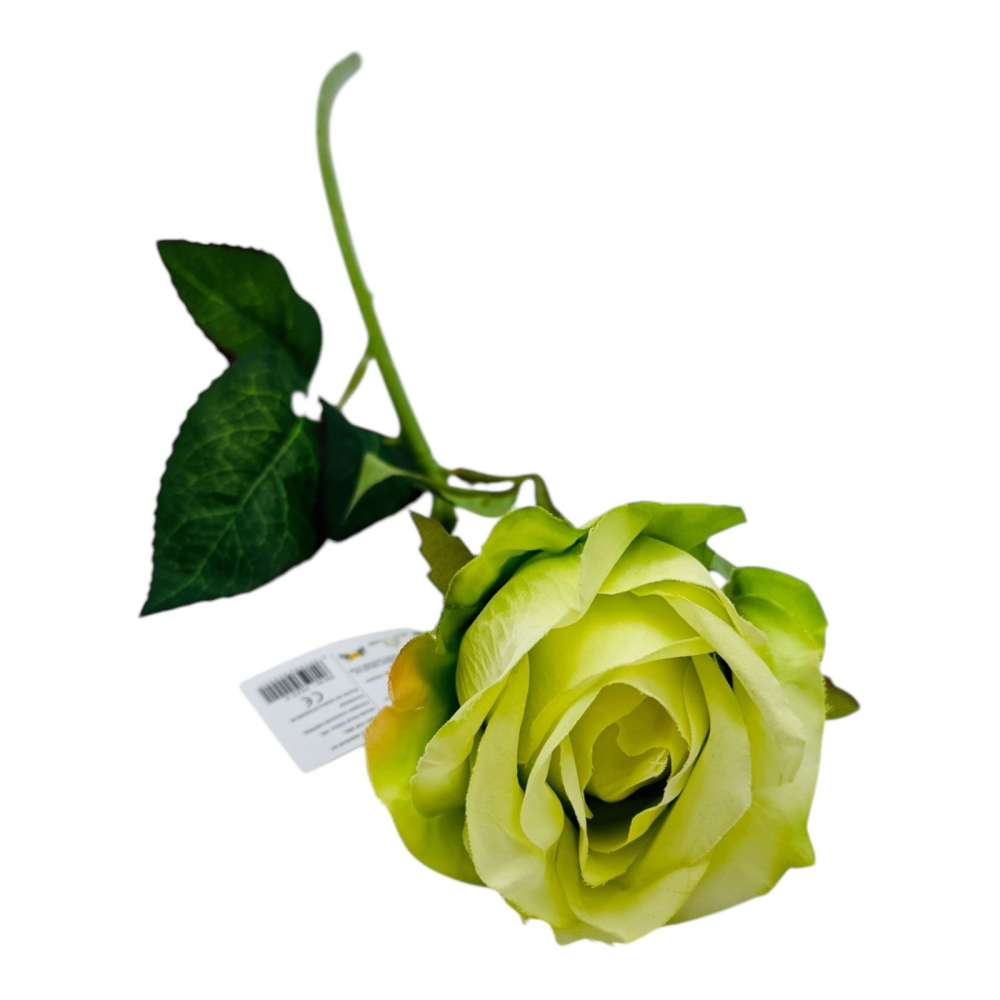 Trandafir Artificial elegant, 51cm, calitate superioara, verde crud [1]