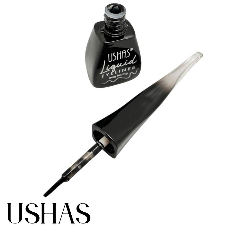 Tus de ochi lichid Ushas Long Lasting cu pensula fina 6.5g – rezistenta si precizie – BaoBao [1]