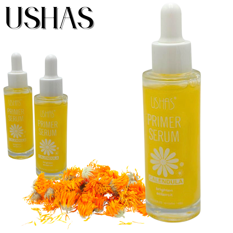 Ushas Primer Serum cu Galbenele 30g – Baza de Machiaj Hidratanta si Calmanta, BaoBao [2]