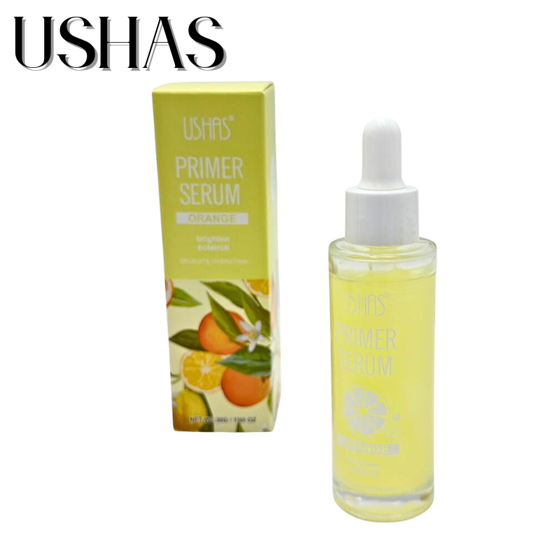 Ushas Primer Serum Orange 30g – Baza de Machiaj Hidratanta si Iluminatoare pentru Ten Stralucitor, BaoBao [2]