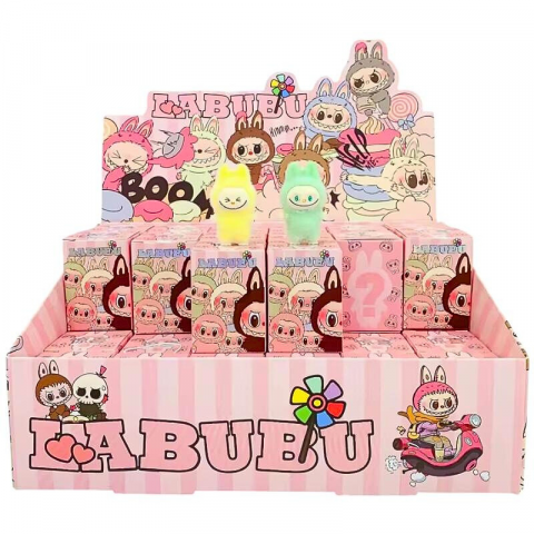 Figurine si animale din plastic - LaBubu Plush Blind Box Surpriza 4cm – Jucarie Moale si Adorabila de Colectie, Perfecta pentru Cadou si Joaca, BaoBao