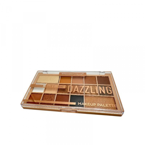 Paleta farduri Romantic Color Matte&Bright 16 culori – Nuante mate si stralucitoare  A1, BaoBao [1]