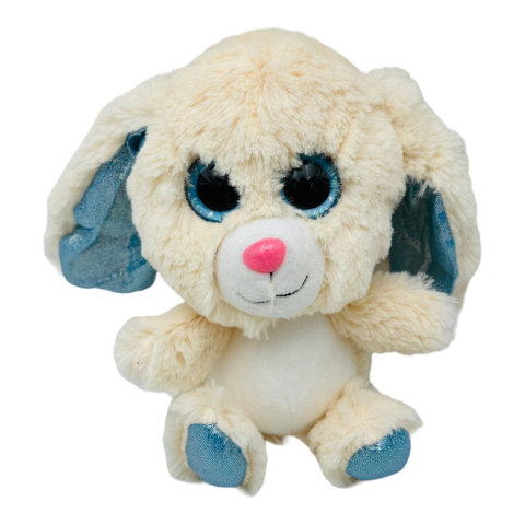 Animalut din plus Adorabil, ochisori cu sclipici, 6 modele, 25cm, +3ani  [6]