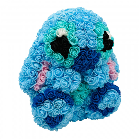 Aranjament floral Stitch din Săpun – Cadoul Amuzant și Colorat pentru Ocazii Speciale, 45 cm [2]