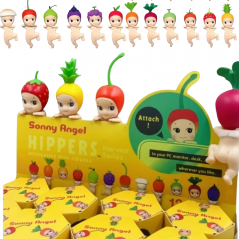 Jucarii, Copii & Bebe - Bebe Figurina Dragalasa cu Fructe 7cm Multicolor – Jucarie Colectabila Surpriza BaoBao