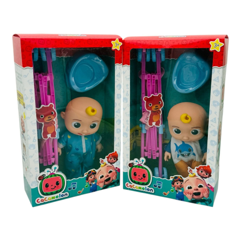 Bebeluș Adorabil cu Oliță și Cărucior – Jucărie Interactivă 38.5x23.5 cm – Perfect pentru Joacă și Învățare  [3]