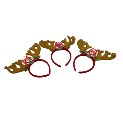 Bentita Craciun cu cornite de ren si decoratiuni festive – universala pentru copii si adulti [2]