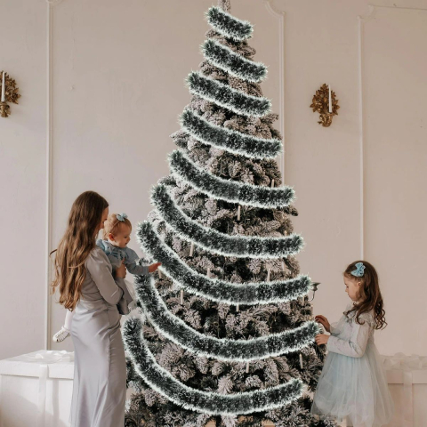 Beteala decorativa de Craciun 2 metri pentru brad si decor interior [1]