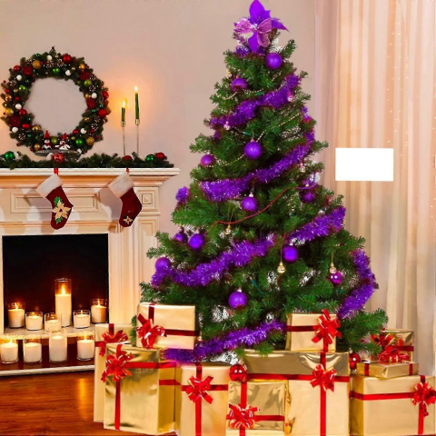Beteala decorativa de Craciun 2 metri pentru brad si decor interior [1]