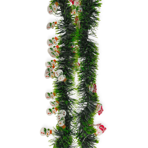 Articole pentru Craciun - Beteala decorativa de Craciun 2 metri pentru brad si decor interior