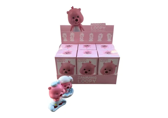 Jucarii, Copii & Bebe - Blind box cu figurina ursulet loopy adorabil, 