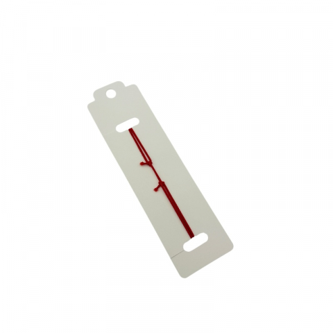 Bratara Martisor, LOVE, snur rosu elastic, model 2025 [2]