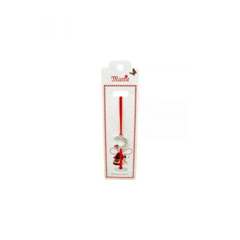 Martisor Bratara - Bratara Martisor, Potcoava Norocoasa, snur rosu elastic, model 2025