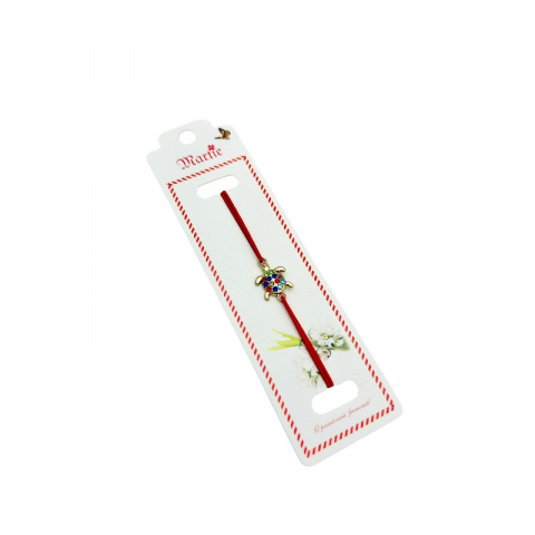 Martisor Bratara - Bratara Martisor, Testoasa Norocoasa, snur rosu elastic, model 2025