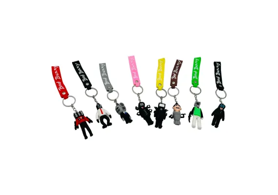 Jucarii, Copii & Bebe - Breloc Accesoriu bad bunny, figurina din silicon, diverse modele 
