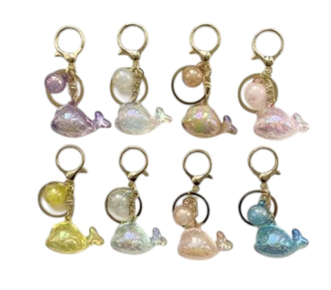 Breloc Accesoriu cu figurina Balena Dragalasa, diverse culori,   [1]