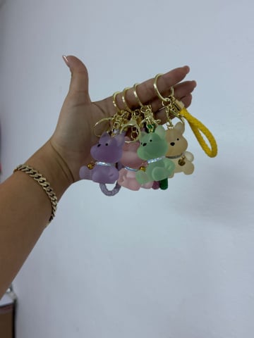 Breloc Accesoriu cu figurina Catelus Dragalas, multicolor,   [2]