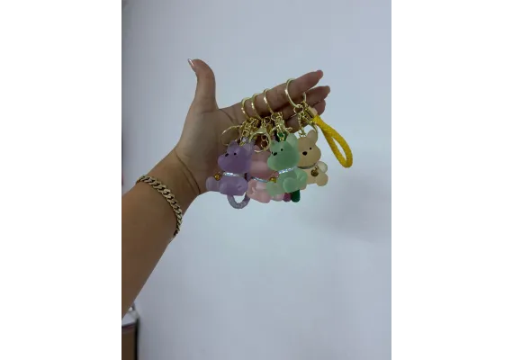Jucarii, Copii & Bebe - Breloc Accesoriu cu figurina Catelus Dragalas, multicolor,  