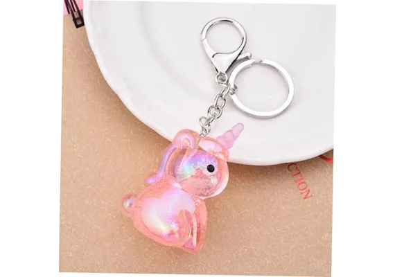 Jucarii, Copii & Bebe - Breloc Accesoriu cu figurina Unicorn Adorabil, diverse culori,  