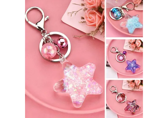 Jucarii, Copii & Bebe - Breloc Accesoriu model steluta diverse culori,  